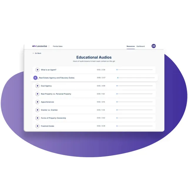 Lexawise real estate prep platform features new audio lessons for property management and contract education.
